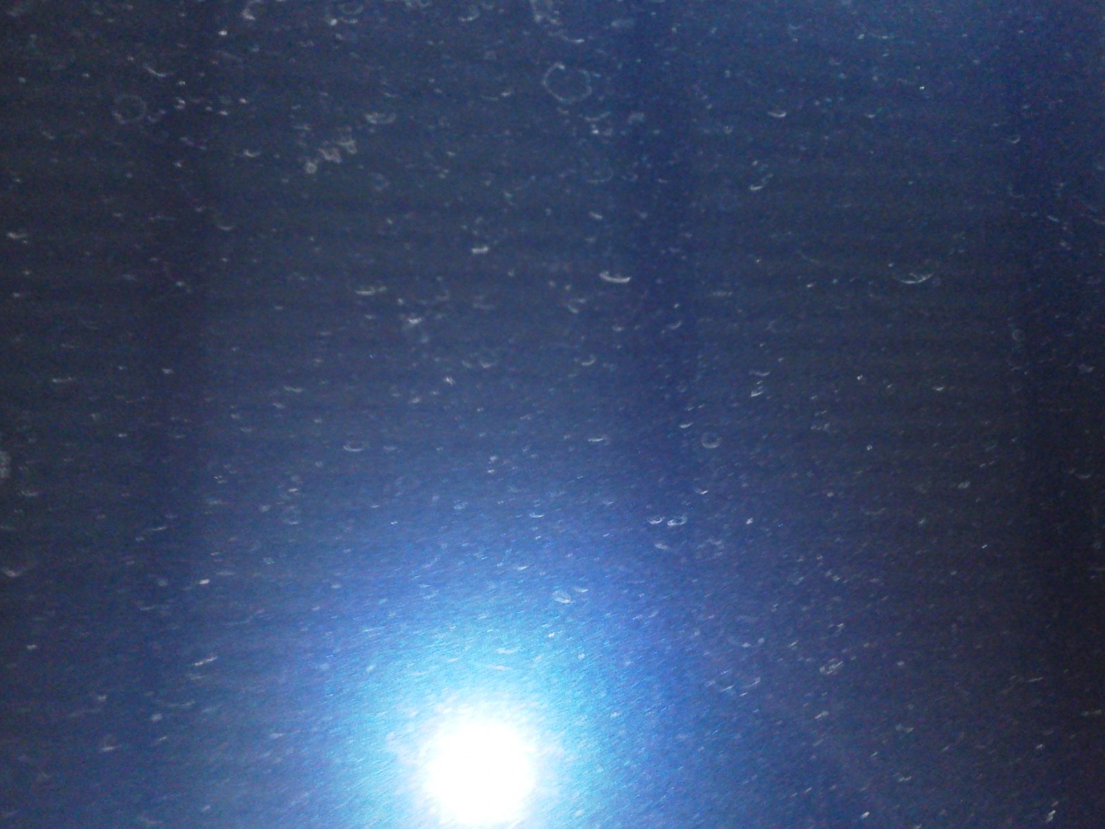 water spots
