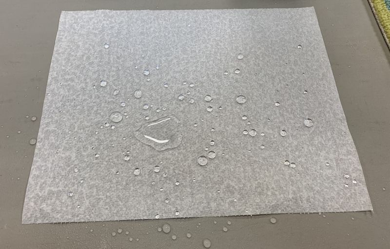 Waterproofing a Paper Towel Mike Phillips