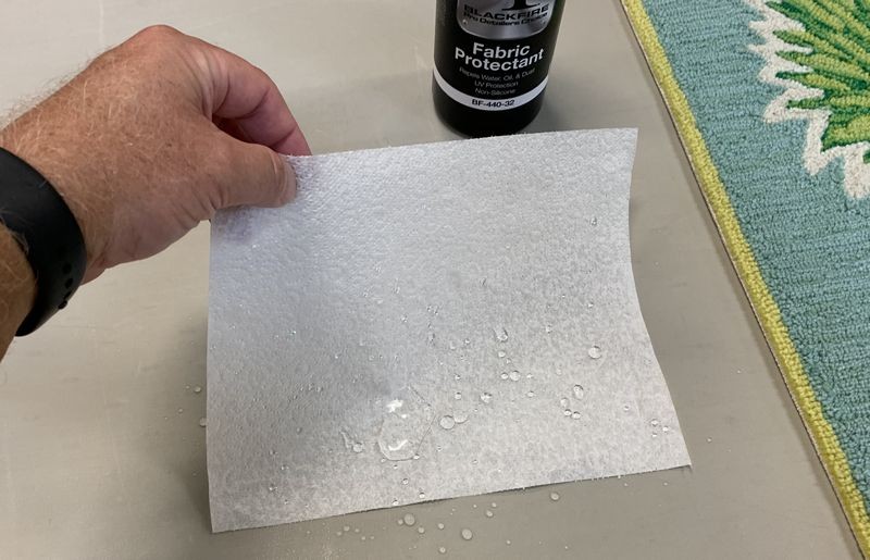Waterproofing a Paper Towel Mike Phillips