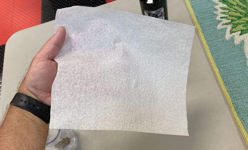 Waterproofing a Paper Towel Mike Phillips