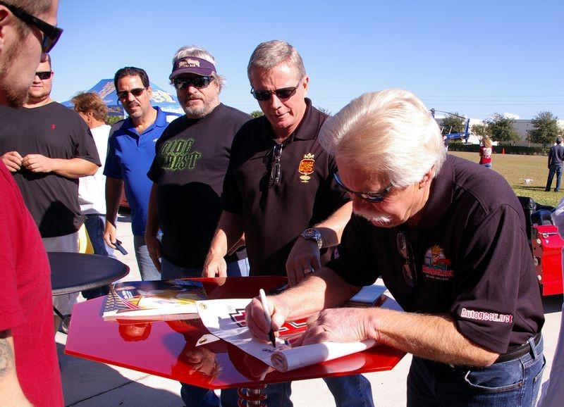 Wayne Carini and Bob McKee at Autogeek