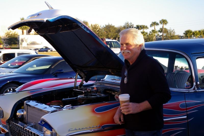 Wayne Carini at Autogeeks Cars and Coffee with Mike Phillips