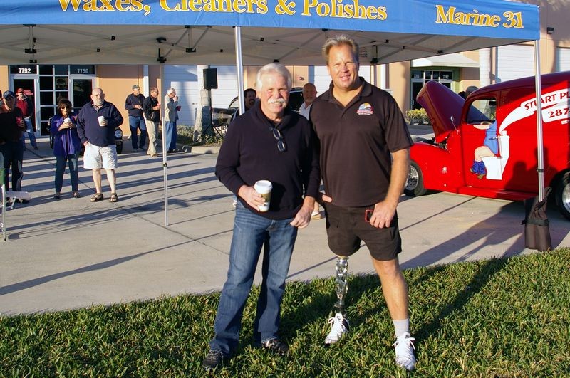 Wayne Carini at Autogeeks Cars and Coffee with Mike Phillips