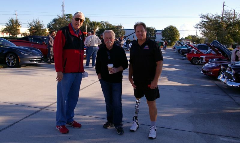 Wayne Carini at Autogeeks Cars and Coffee with Mike Phillips