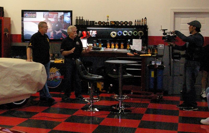 Wayne Carini at Autogeeks Cars and Coffee with Mike Phillips