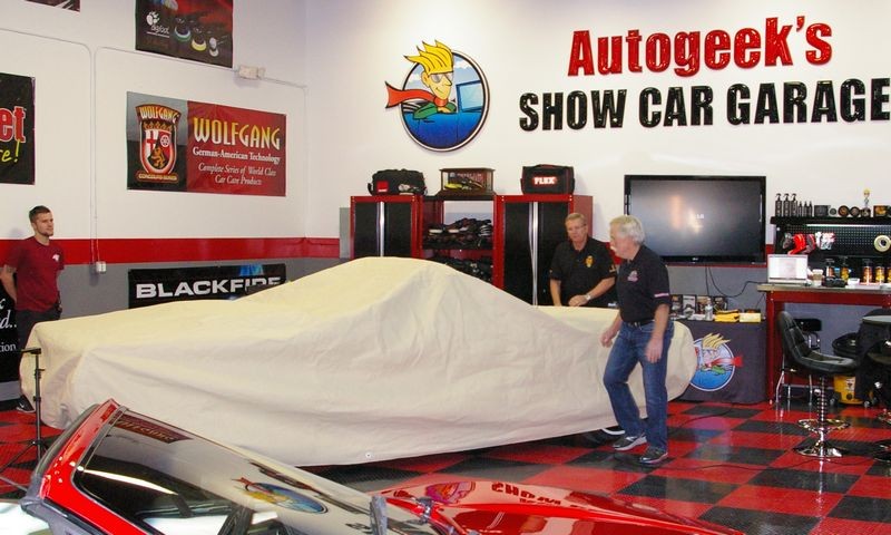 Wayne Carini at Autogeeks Cars and Coffee with Mike Phillips