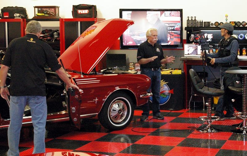 Wayne Carini at Autogeeks Cars and Coffee with Mike Phillips