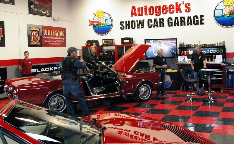 Wayne Carini at Autogeeks Cars and Coffee with Mike Phillips