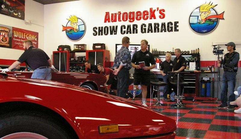 Wayne Carini at Autogeeks Cars and Coffee with Mike Phillips