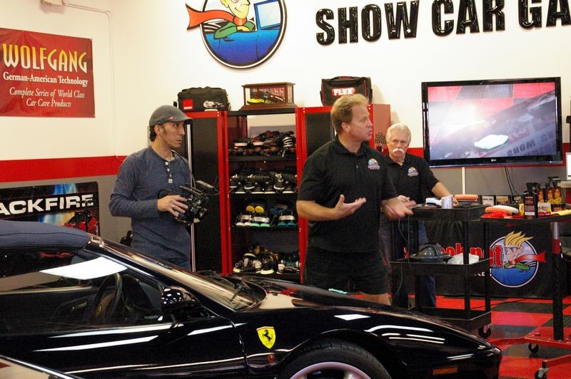 Wayne Carini at Autogeeks Cars and Coffee with Mike Phillips