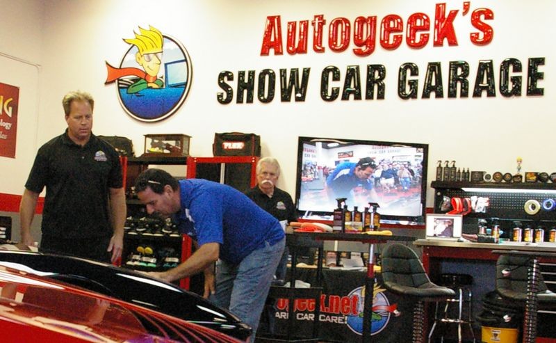 Wayne Carini at Autogeeks Cars and Coffee with Mike Phillips