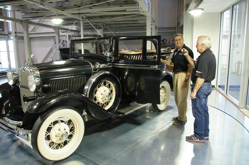 Wayne Carini at Autogeeks Cars and Coffee with Mike Phillips