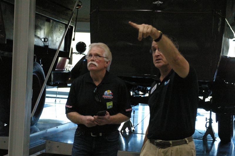 Wayne Carini at Autogeeks Cars and Coffee with Mike Phillips