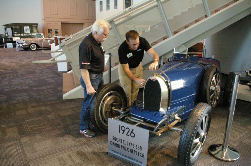 Wayne Carini at Autogeeks Cars and Coffee with Mike Phillips