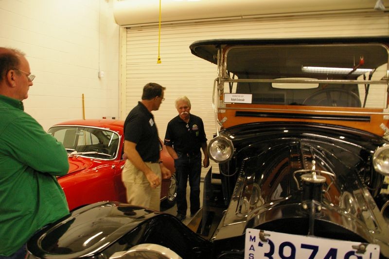 Wayne Carini at Autogeeks Cars and Coffee with Mike Phillips