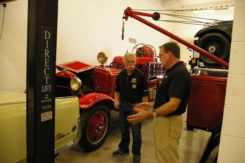 Wayne Carini at Autogeeks Cars and Coffee with Mike Phillips