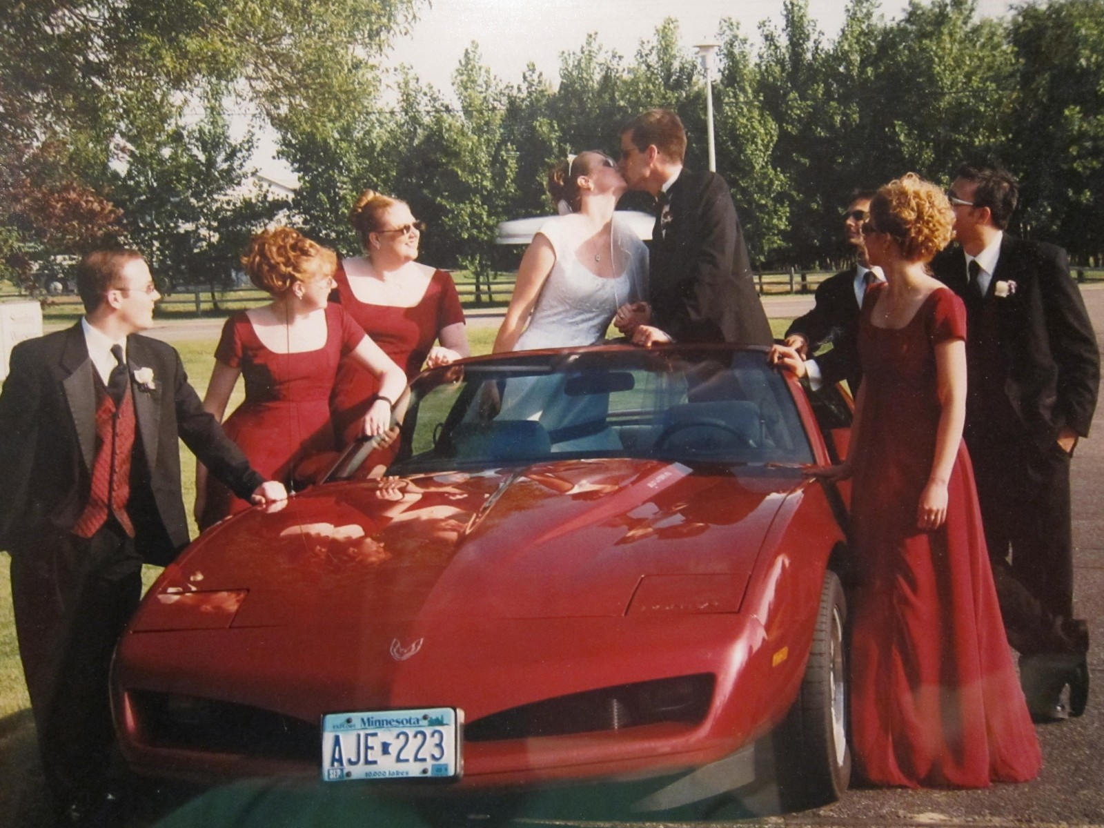 Wedding pic with Firebird
