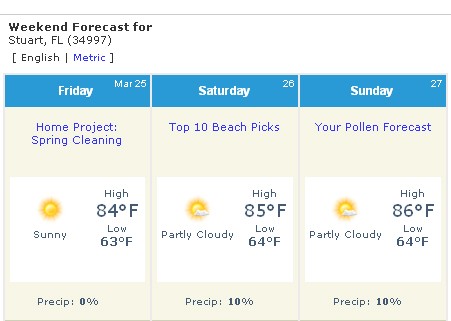 WeekendWeather