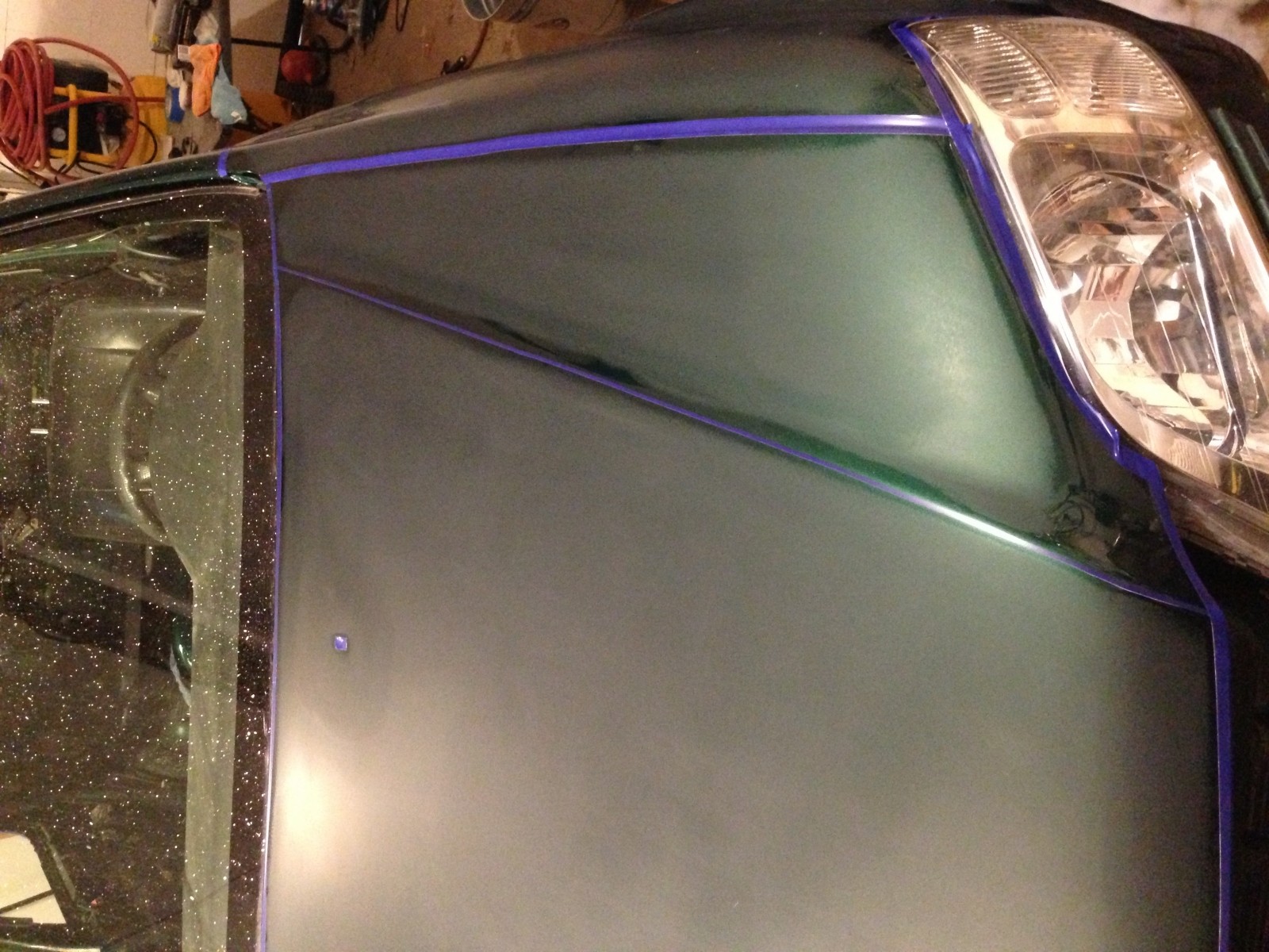 Wet sanding crv