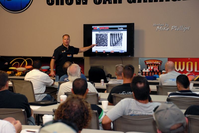 Wet Sanding Detailing Classes at Autogeek.net with Mike Phillips