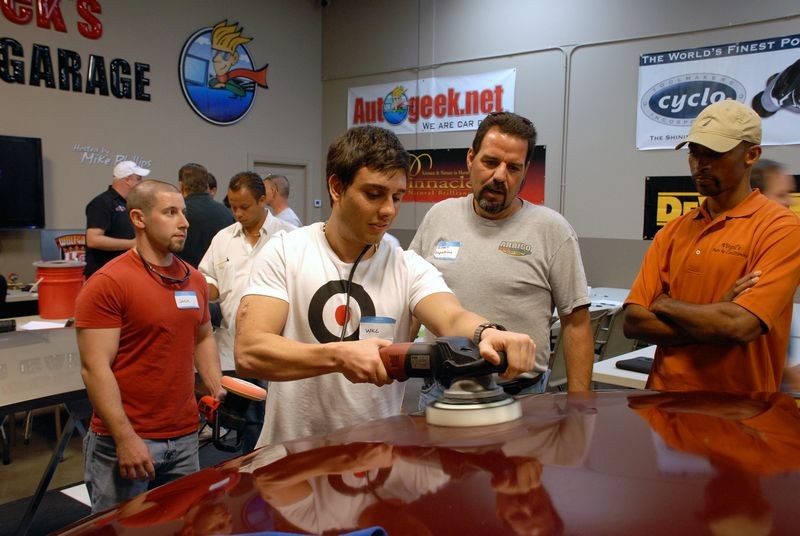 Wet Sanding Detailing Classes at Autogeek.net with Mike Phillips