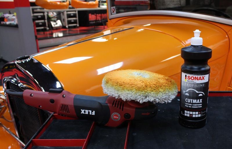 Wet sanding orange peel Mike Phillips Autogeek 1929 Model A
