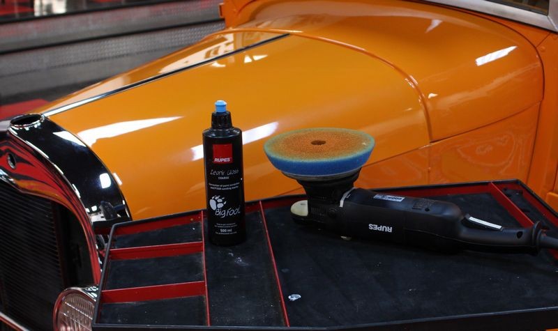 Wet sanding orange peel Mike Phillips Autogeek 1929 Model A