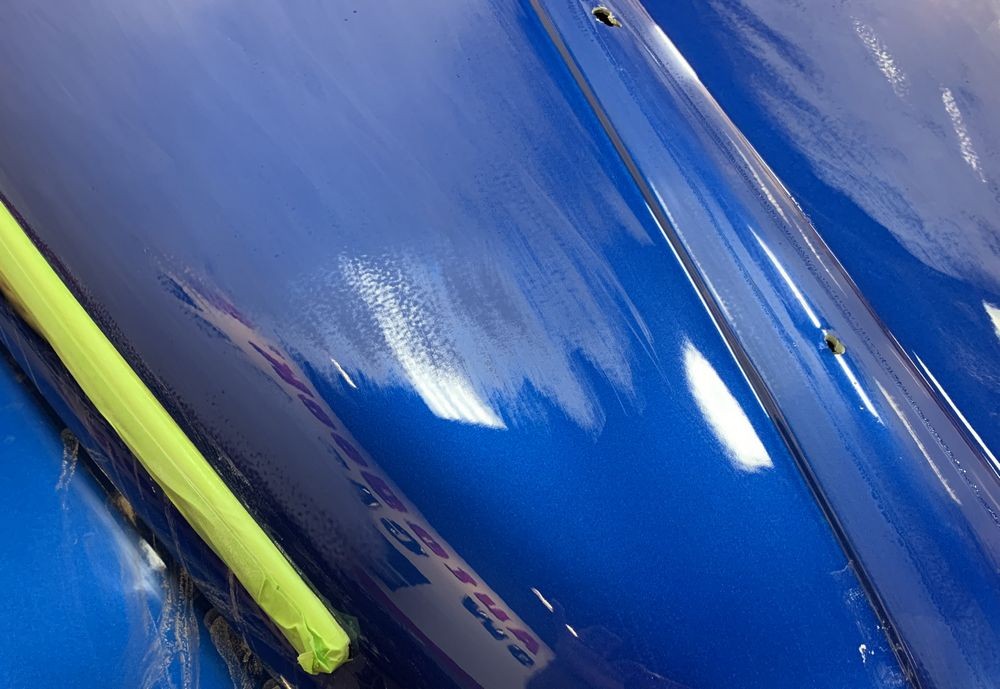 Wetsanding 1947 Ford Coupe Streetrod Mike Phillips