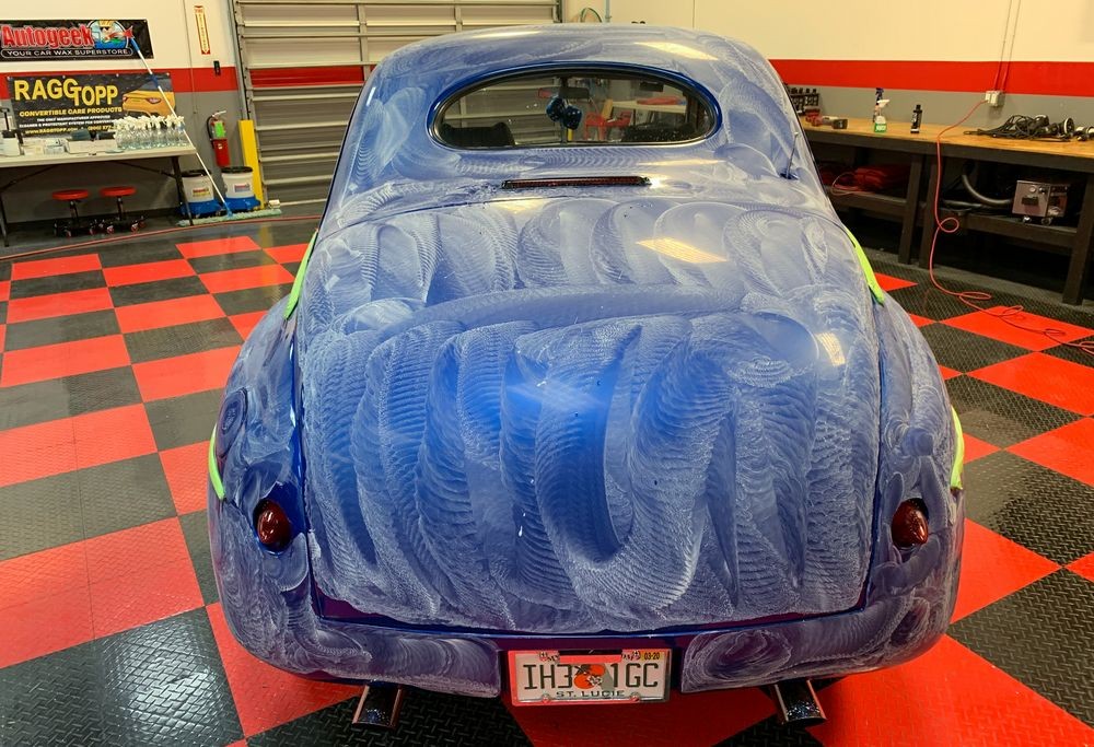 Wetsanding 1947 Ford Coupe Streetrod Mike Phillips