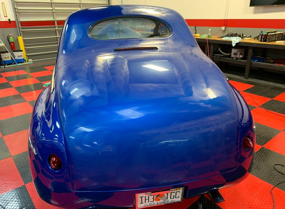 Wetsanding 1947 Ford Coupe Streetrod Mike Phillips
