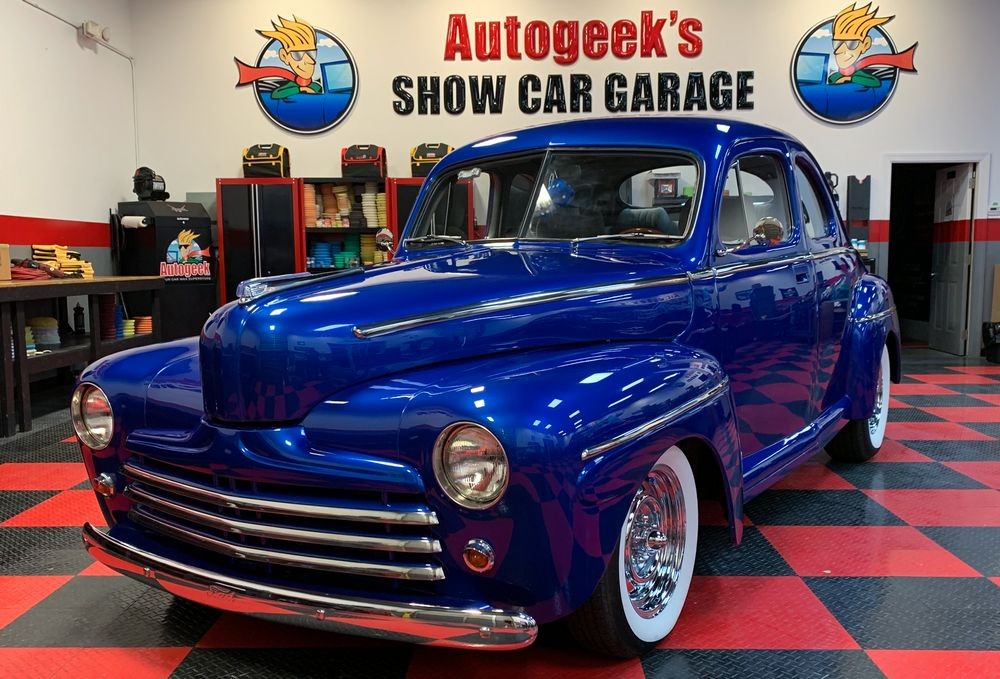 Wetsanding 1947 Ford Coupe Streetrod Mike Phillips