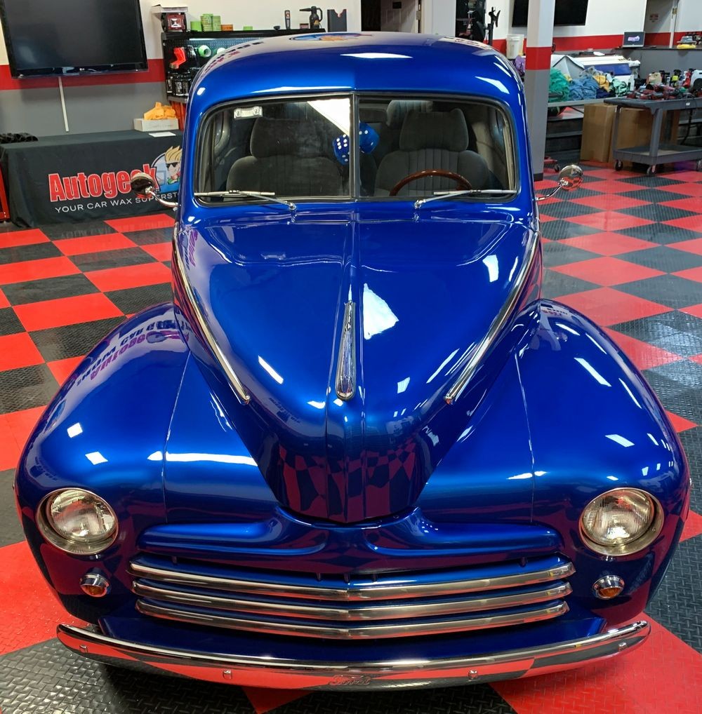 Wetsanding 1947 Ford Coupe Streetrod Mike Phillips