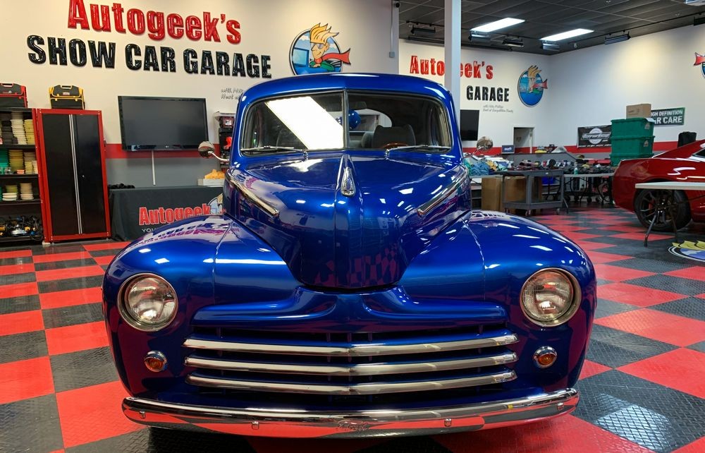 Wetsanding 1947 Ford Coupe Streetrod Mike Phillips