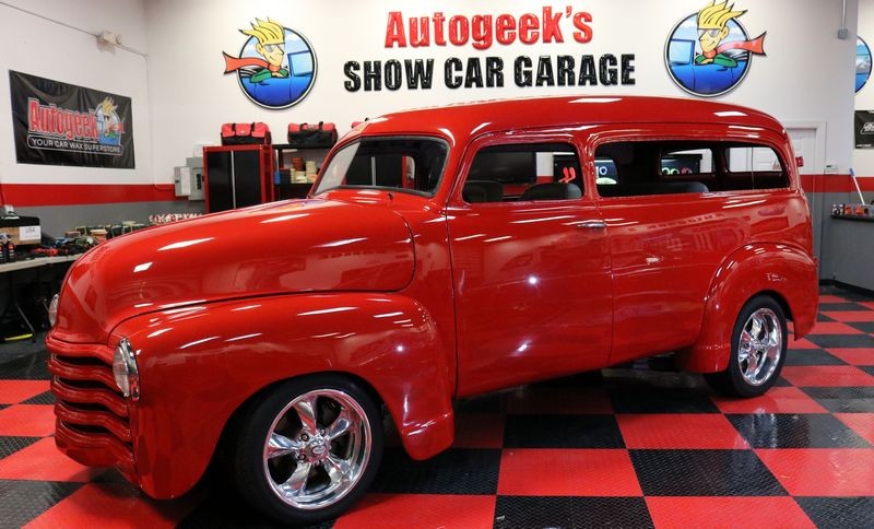 Wetsanding 1948 Chevy Suburban Streetrod Mike Phillips