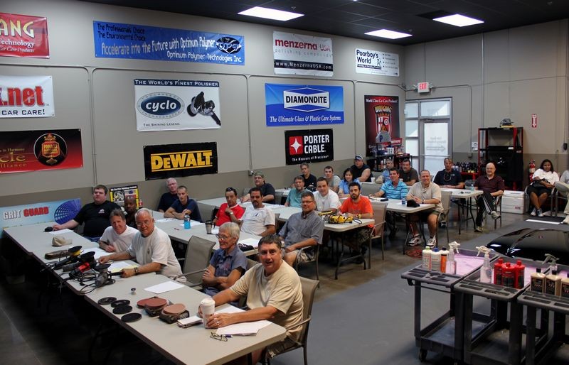 Wetsanding Rotary Buffer Classes at Autogeek.net with Mike Phillips