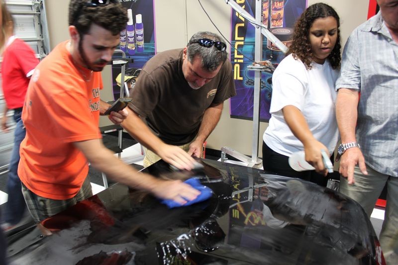 Wetsanding Rotary Buffer Classes at Autogeek.net with Mike Phillips