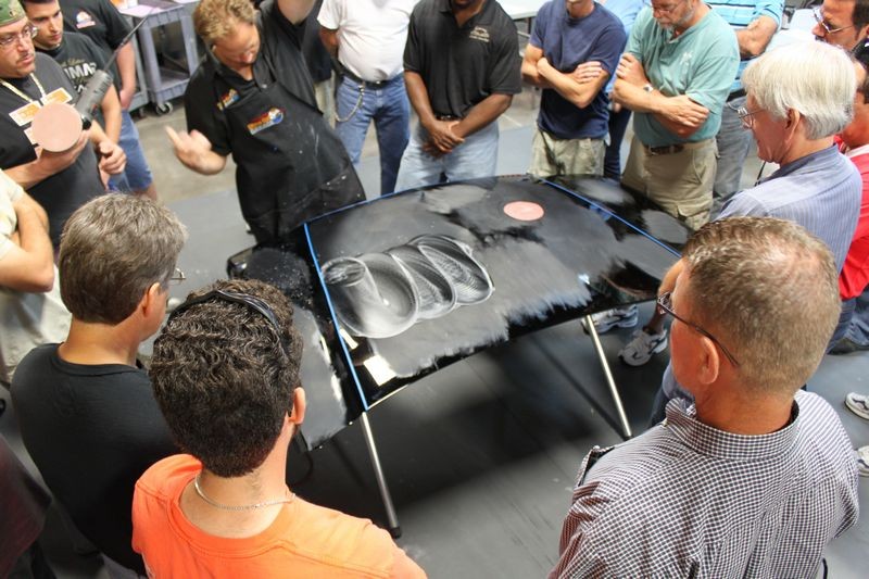 Wetsanding Rotary Buffer Classes at Autogeek.net with Mike Phillips