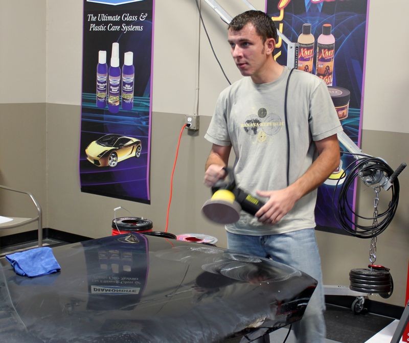 Wetsanding Rotary Buffer Classes at Autogeek.net with Mike Phillips