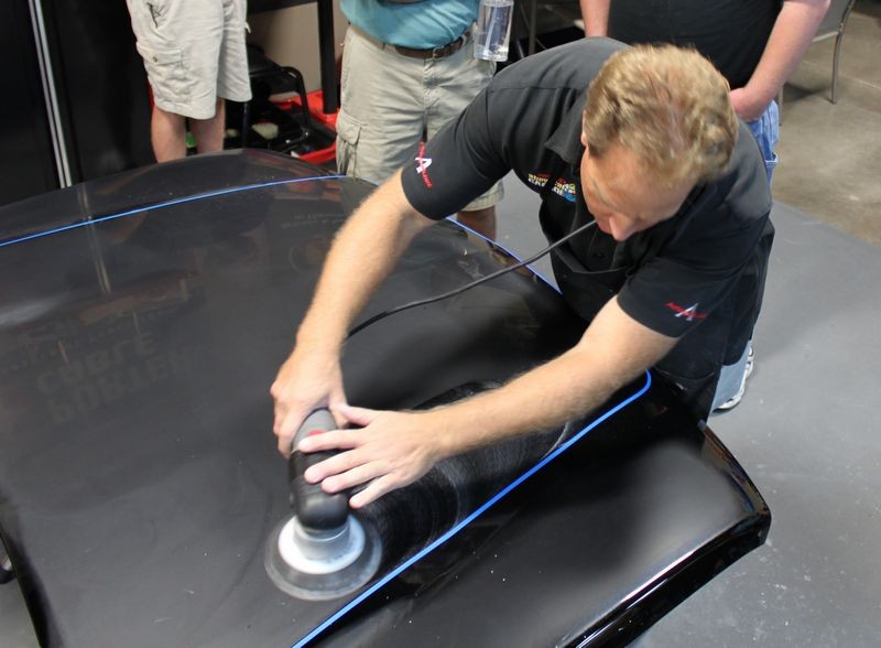 Wetsanding Rotary Buffer Classes at Autogeek.net with Mike Phillips
