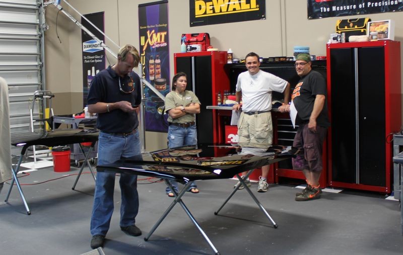Wetsanding Rotary Buffer Classes at Autogeek.net with Mike Phillips