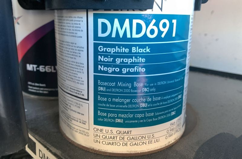 Wetsanding Tools and Demo Hood Paint