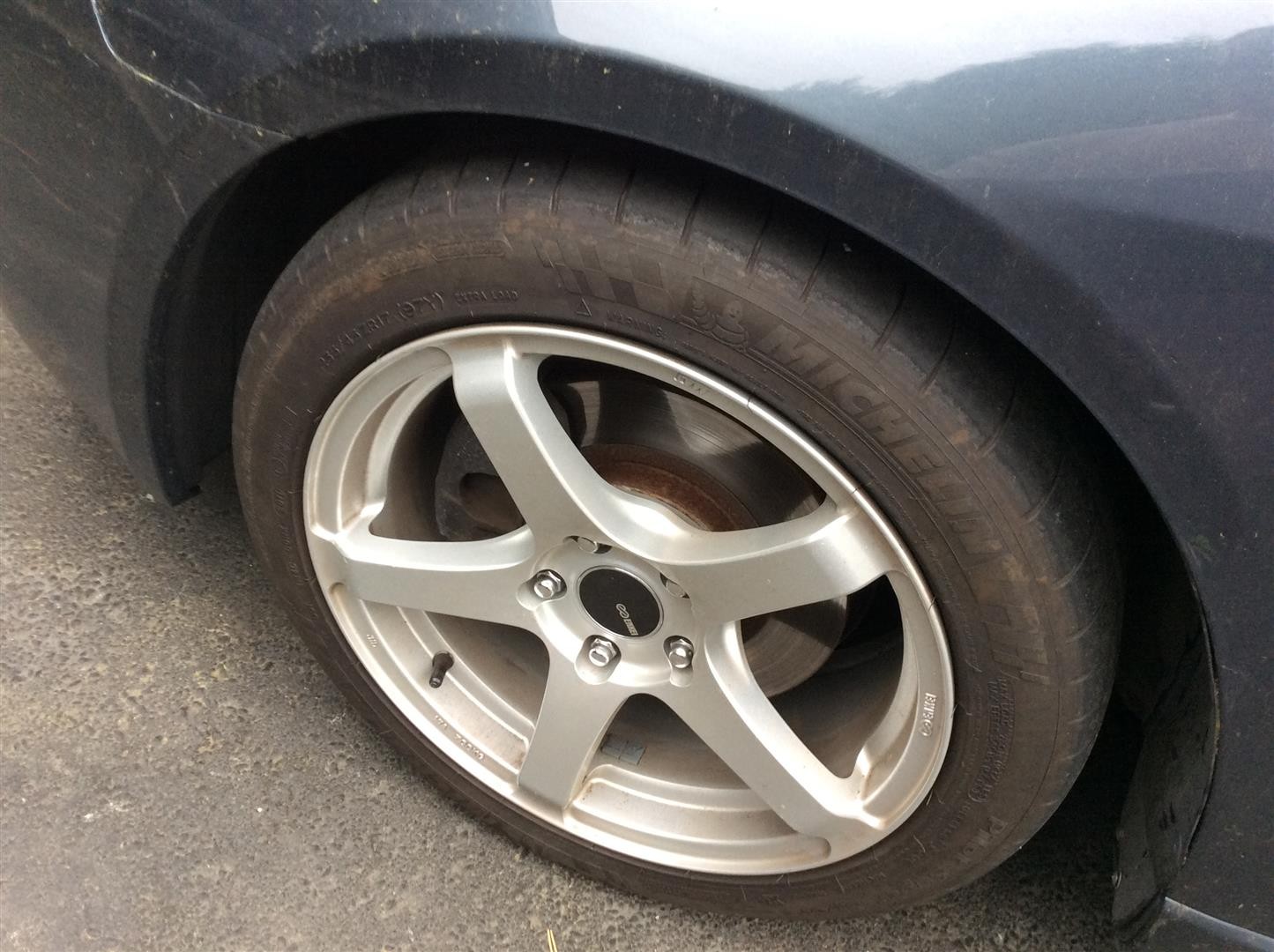 wheel before