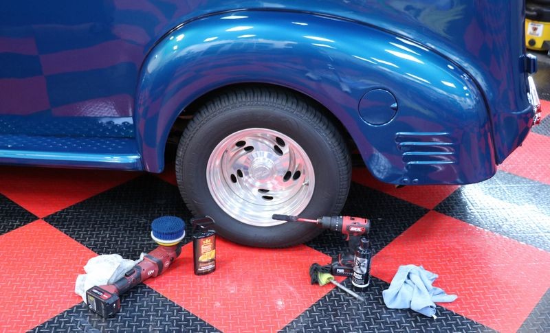 Wheel Polishing Mag BLACKFIRE Metail Polish Flitz Ball