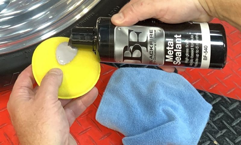Wheel Polishing Mag BLACKFIRE Metail Polish Flitz Ball