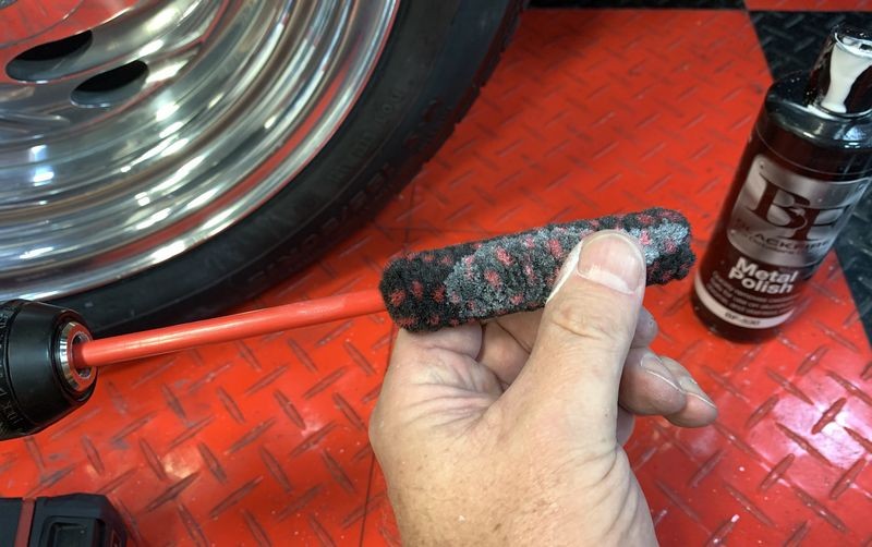 Wheel Polishing Mag BLACKFIRE Metail Polish Flitz Ball