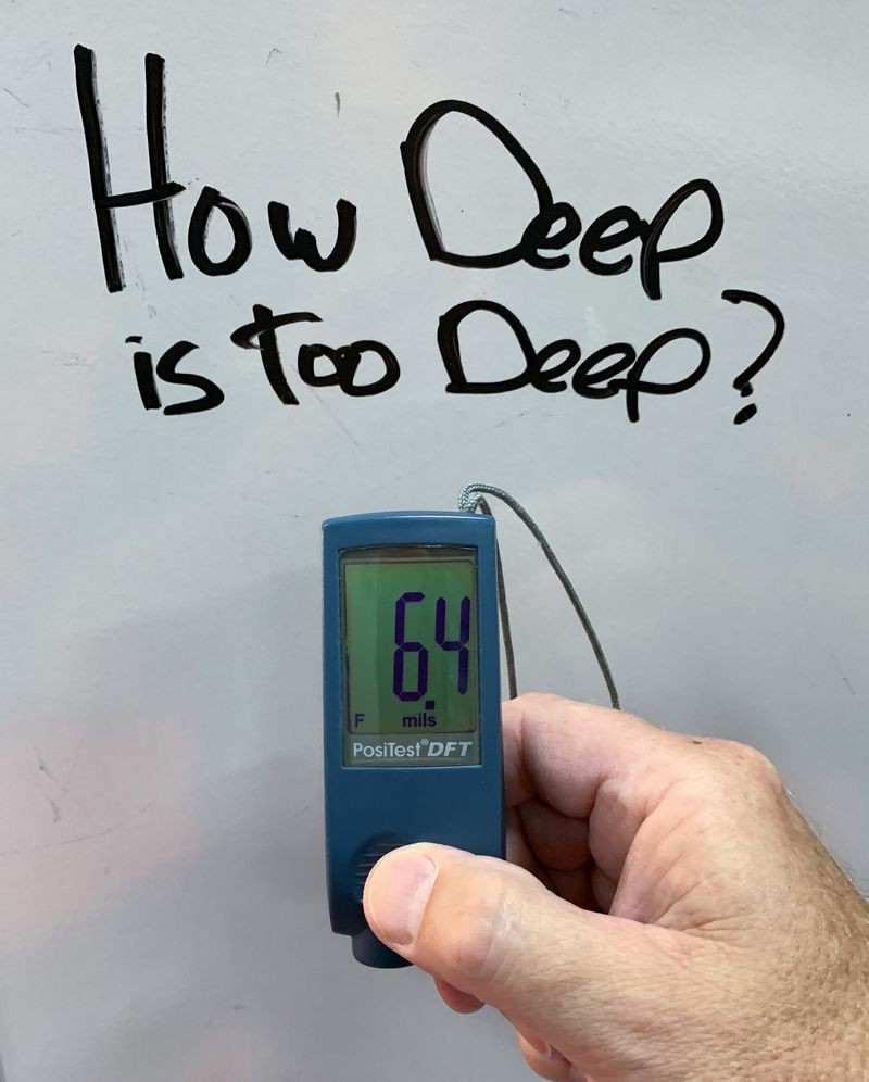 When to stop buffing how deep is too deep mike phillips