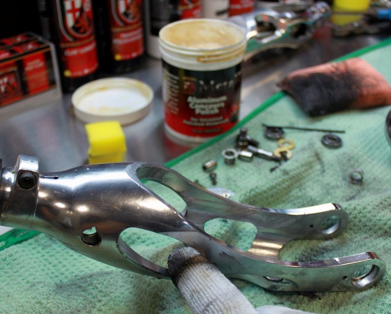 Wolfgang Metalwerks Polishing Aluminum By Hand