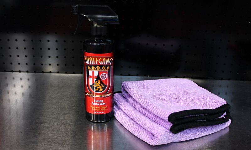 Wolgang Fuzion Spray Wax a REAL spray on wax