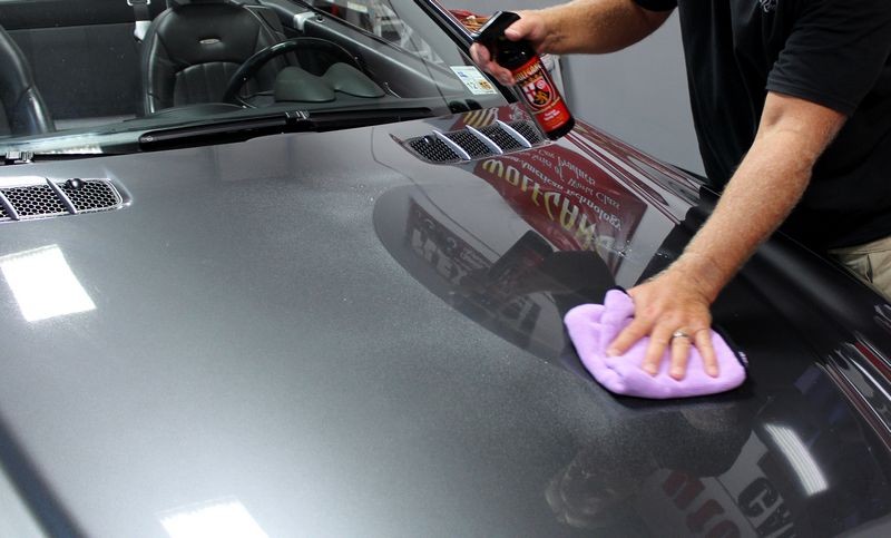 Wolgang Fuzion Spray Wax a REAL spray on wax