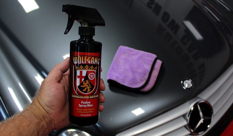 Wolgang Fuzion Spray Wax a REAL spray on wax